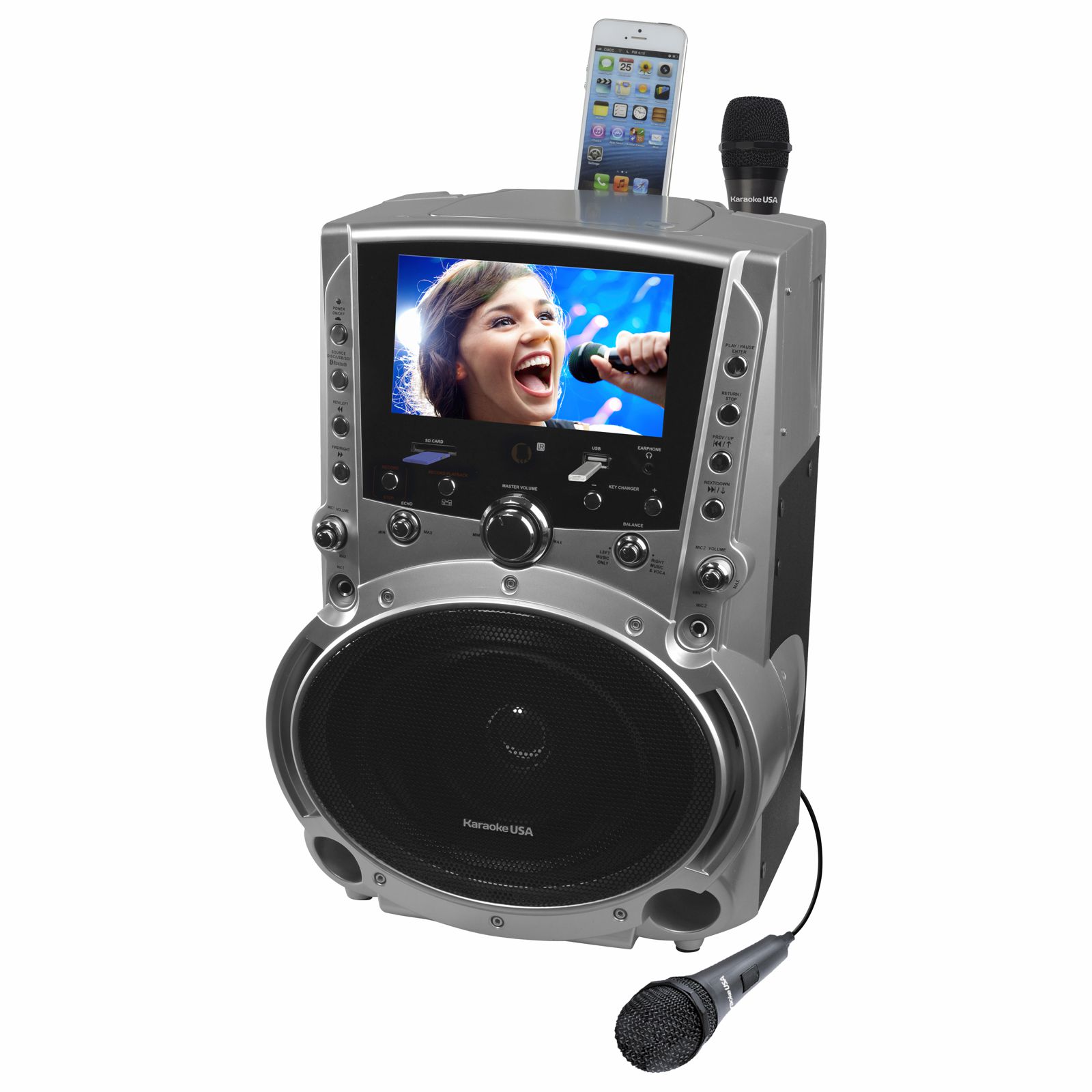 GF757 - DVD/CDG/MP3G Karaoke Machine with 7 GF757 - DVD/CDG/MP3G Karaoke Machine with 7